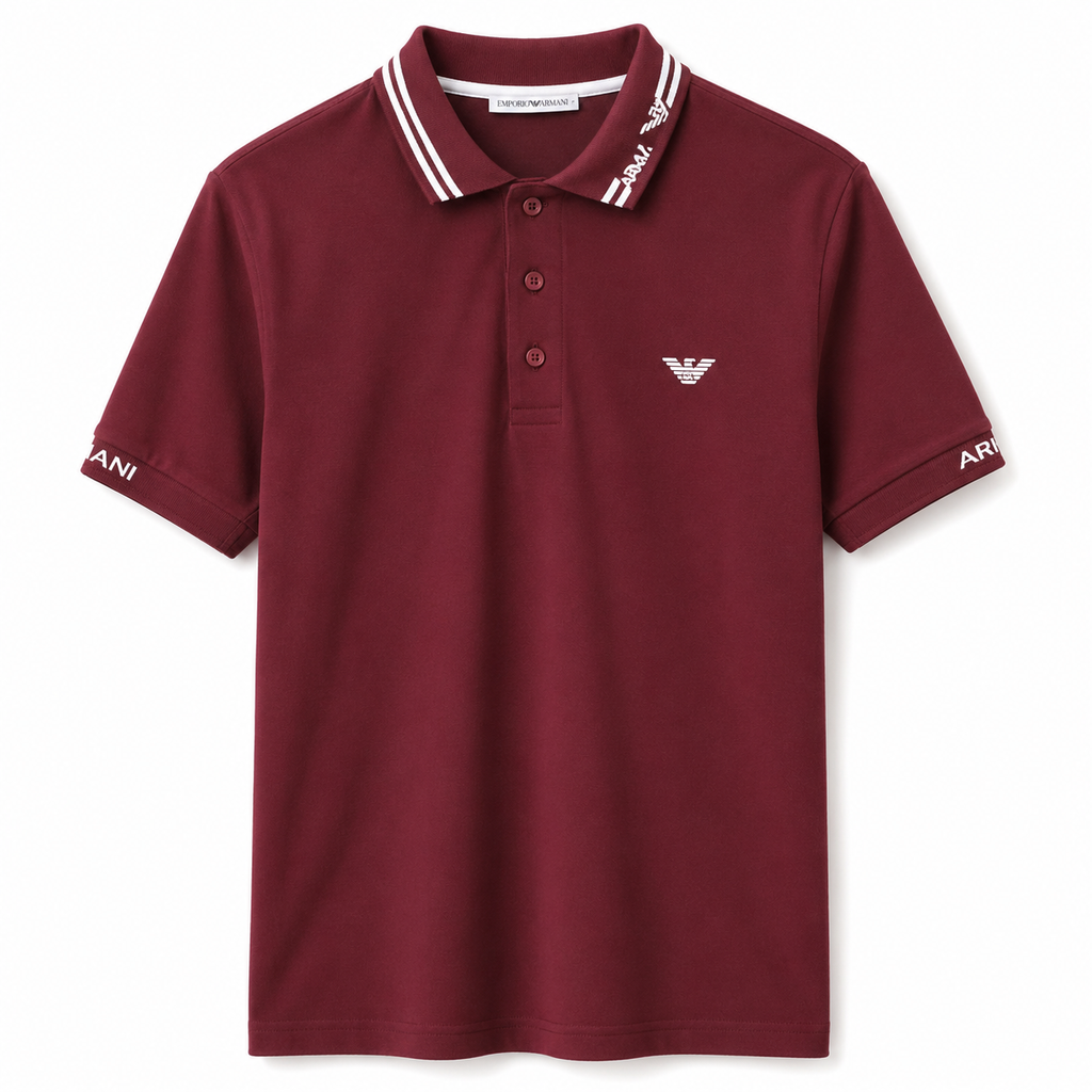 Signature Eagle Pique Polo Shirt